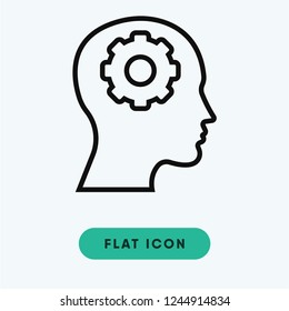 Psychology vector icon