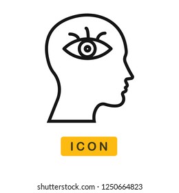 Psychology vector icon