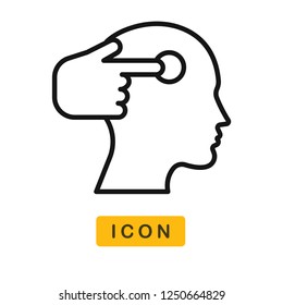 Psychology vector icon