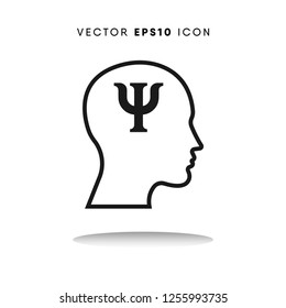 Psychology vector icon