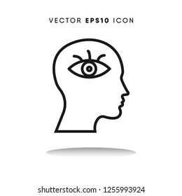 Psychology vector icon