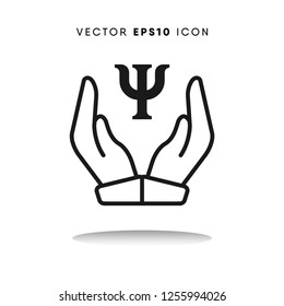 Psychology vector icon