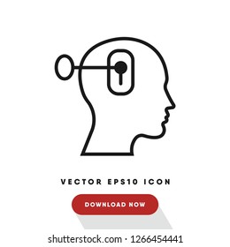 Psychology vector icon