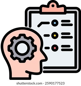 Psychometric Icon Element For Design