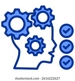 Psychometrics Icon Element For Design