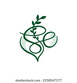Psychotherapeutic logo, letter SE logo