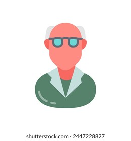 Psychotherapist icon in vector. Logotype
