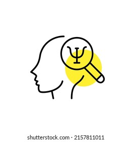 Psychotherapy icon. Pixel perfect, editable stroke line icon