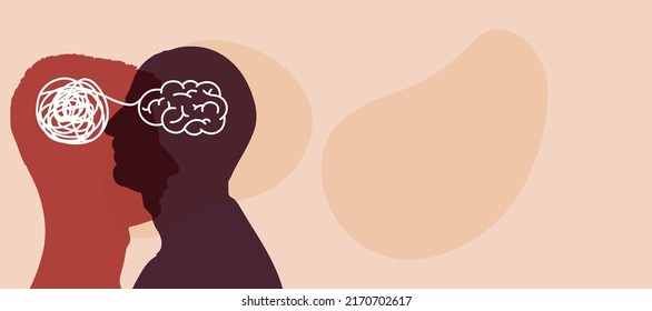 Psychotherapy or Psychologist or therapist or psychiatrist who treats patients with mental anxiety mood disorders or depression. Psychological problem. Mental disease and Health of the mind.
