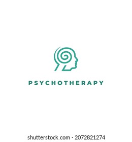 Psychotherapy Psycology Logo Design