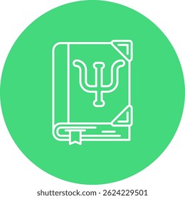 Psyhologist Line vector Icon Design