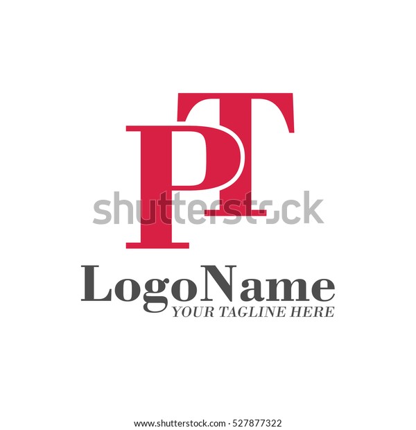 Pt Logo Stock Vector (Royalty Free) 527877322
