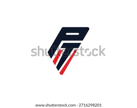 PT logo. PT design. Black PT letter. TP letter logo design. Initial letter PT monogram logo. Pro Vector 