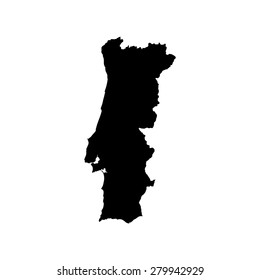 PT logo template - portugal icon vector - portuguese map symbol 