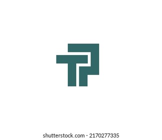 Pt Tp Logo Design Vector Template Stock Vector (Royalty Free ...