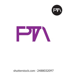 PTA Logo Letter Monogram Design