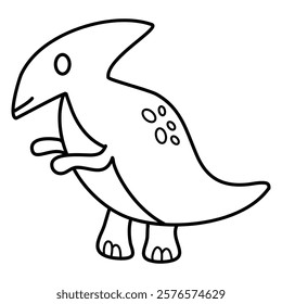 Pterodactyl Coloring Page for Kids dinosaurus