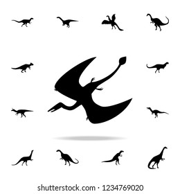 Pterodactyloidea icon. Detailed set of dinosaur icons. Premium graphic design. One of the collection icons for websites, web design, mobile app