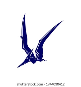 Pterosaurs logo design vector. Icon Symbol. Template Illustration