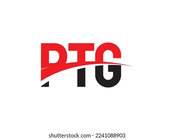 PTG Letter Initial Logo Design Vector Illustration