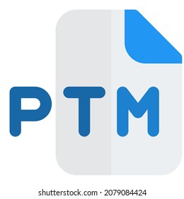 PTM file association an audio tracking module format used by PolyTracker