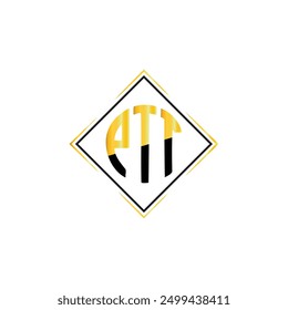 PTT logo. P T T design. White PTT letter. PTT, P T T letter logo design.