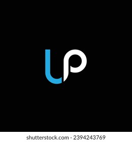 PU or UP abstract outstanding professional business awesome artistic branding company different colors illustration logo. Awesome letter design.