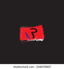 PU Simple Letters logo Vector