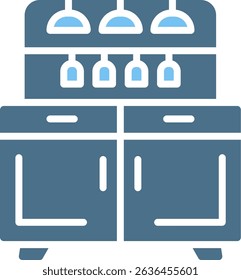Pub Glyph Two Colour Icon