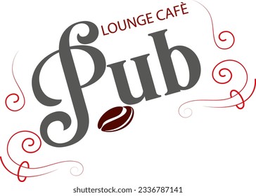 Pub Lounge café, incluso en el pub, se puede tomar un buen café