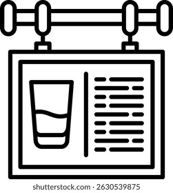 Pub New Creative Icon Design Vektor