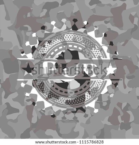 Pub on grey camo texture