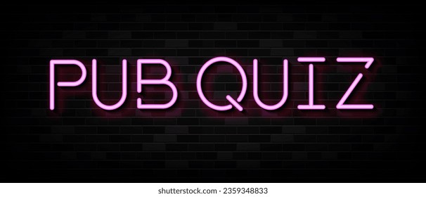 Pub Prueba Neon Signs Vector plantilla de diseño Neon Style