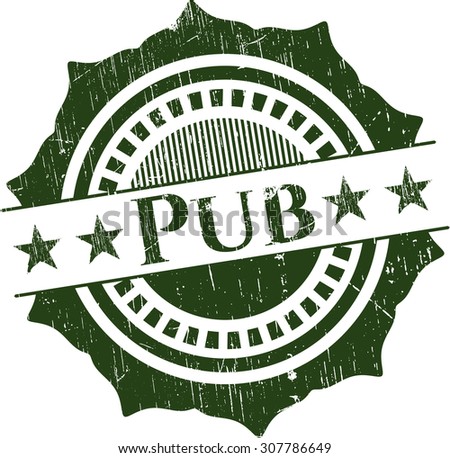 Pub rubber grunge seal