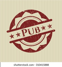 Pub rubber seal