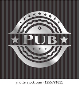 Pub silvery badge