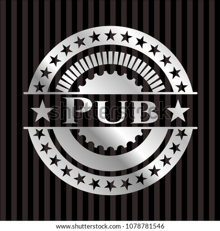  Pub silvery badge