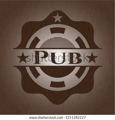 Pub wood emblem