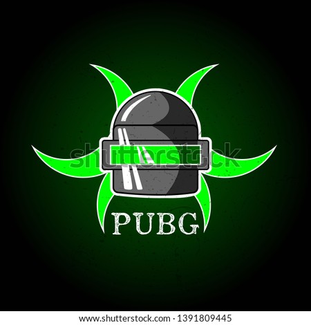 Pubg!    cartoon logo