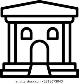 Public Administration Theory Vector Design Icon Style