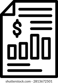 Public Budget Vector Design Icon Style