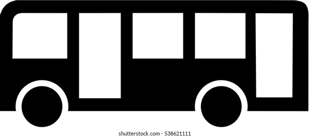 Public bus icon