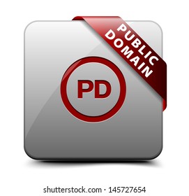 Public Domain button