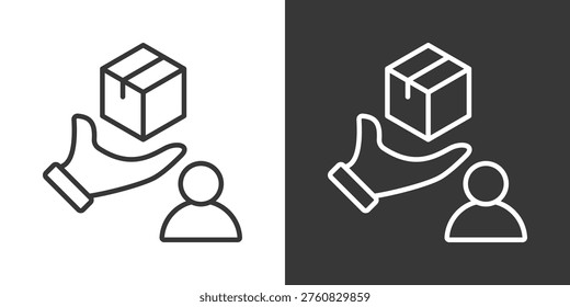 Public Domain Icon Set Vector Collection Isolated In Black And White