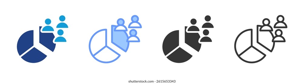 Public Float icon set multiple style collection