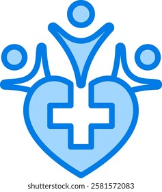 Public Health Icon Element For Design