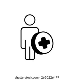 Public Health Icon vector stock illustration