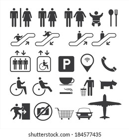 Public icons set 