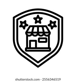 Public Image icon line vector illustration on white background.