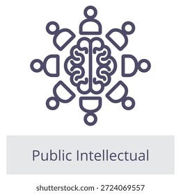 Elemento Intelectual Público Para Gráfico De Design
